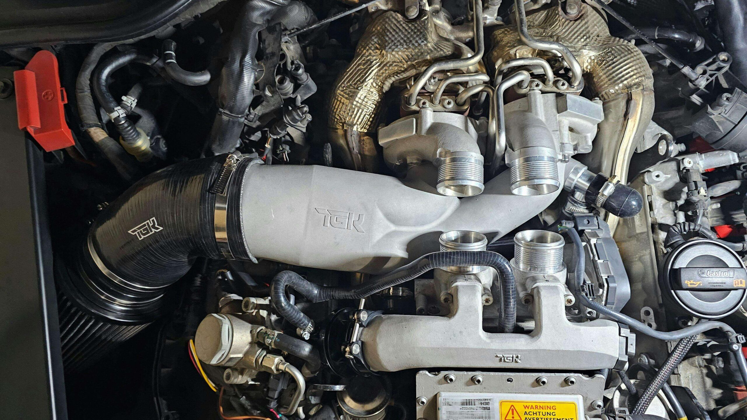 TGK Motorsport Audi EA824 V8 4.0T Air Intake System - A8/S8 D4 - Image 2