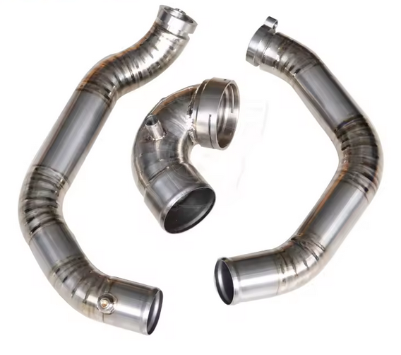 Untd. Performance Titanium Charge Pipe Kit - BMW F87 M2C, F80 M3, & F82/F83 M4 (S55, 2015-20) - Image 2